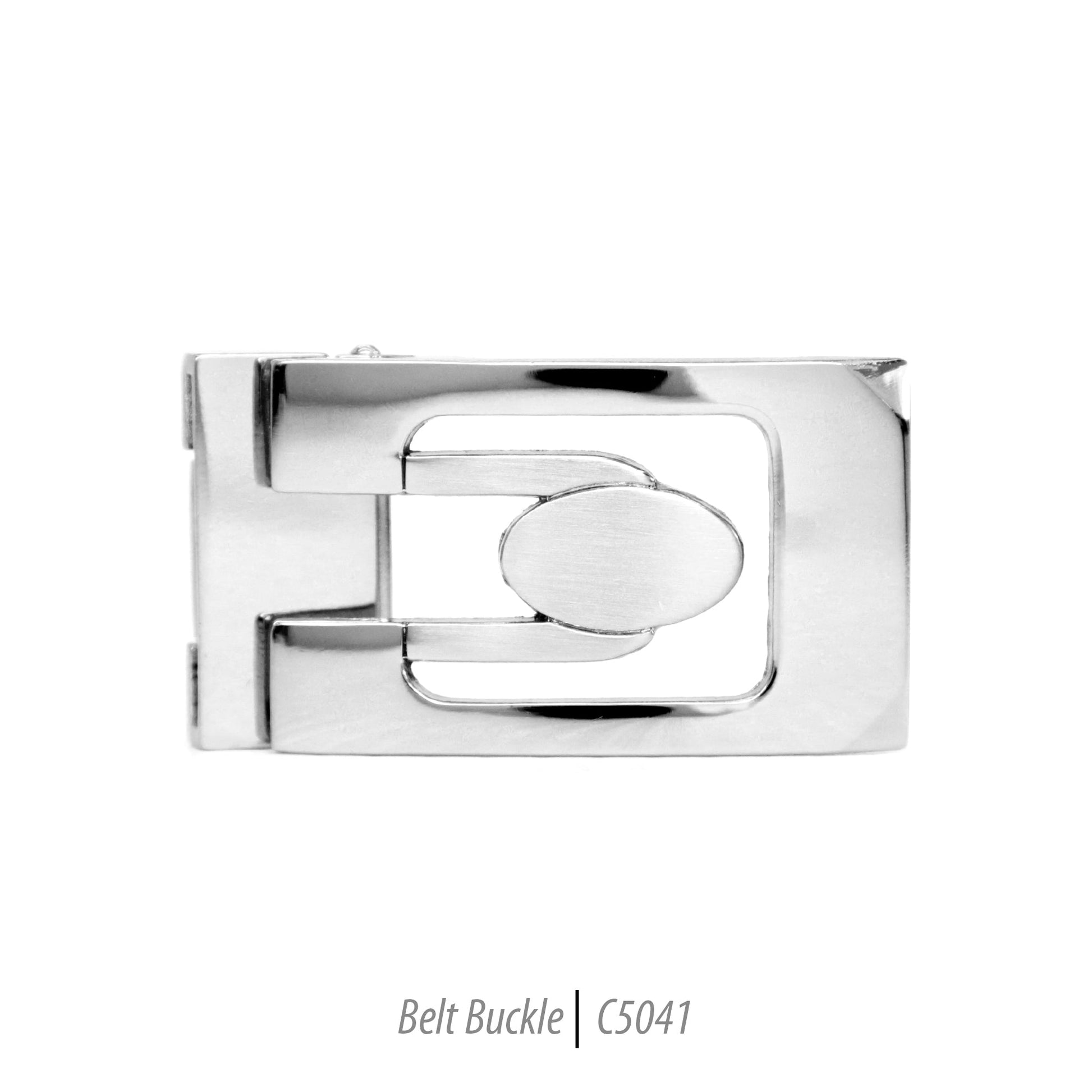 Ferrecci Men's Stainless Steel Removable Belt Buckle - C5041-0