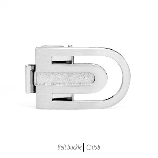 Ferrecci Men's Stainless Steel Removable Belt Buckle - C5058-0