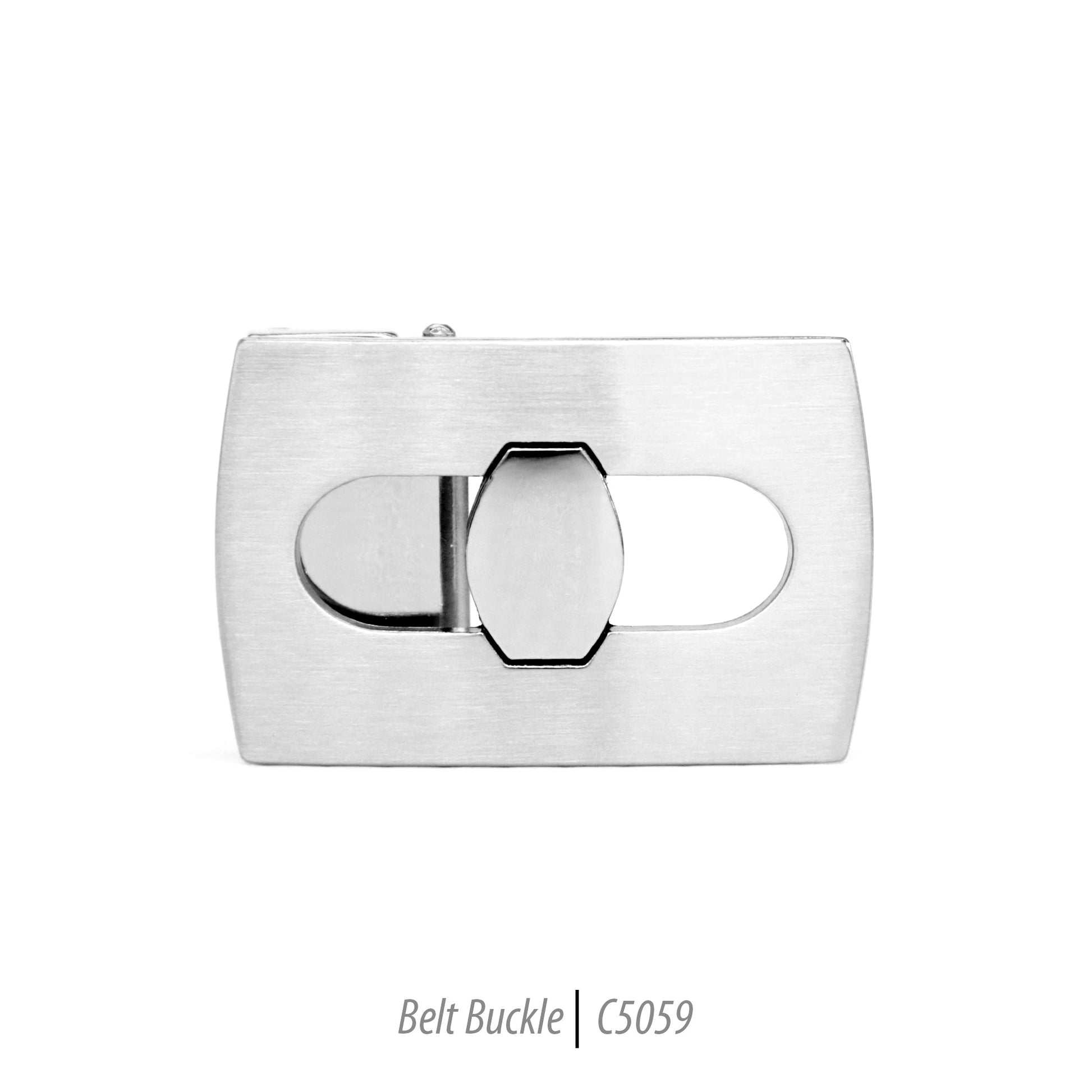 Ferrecci Men's Stainless Steel Removable Belt Buckle - C5059-0