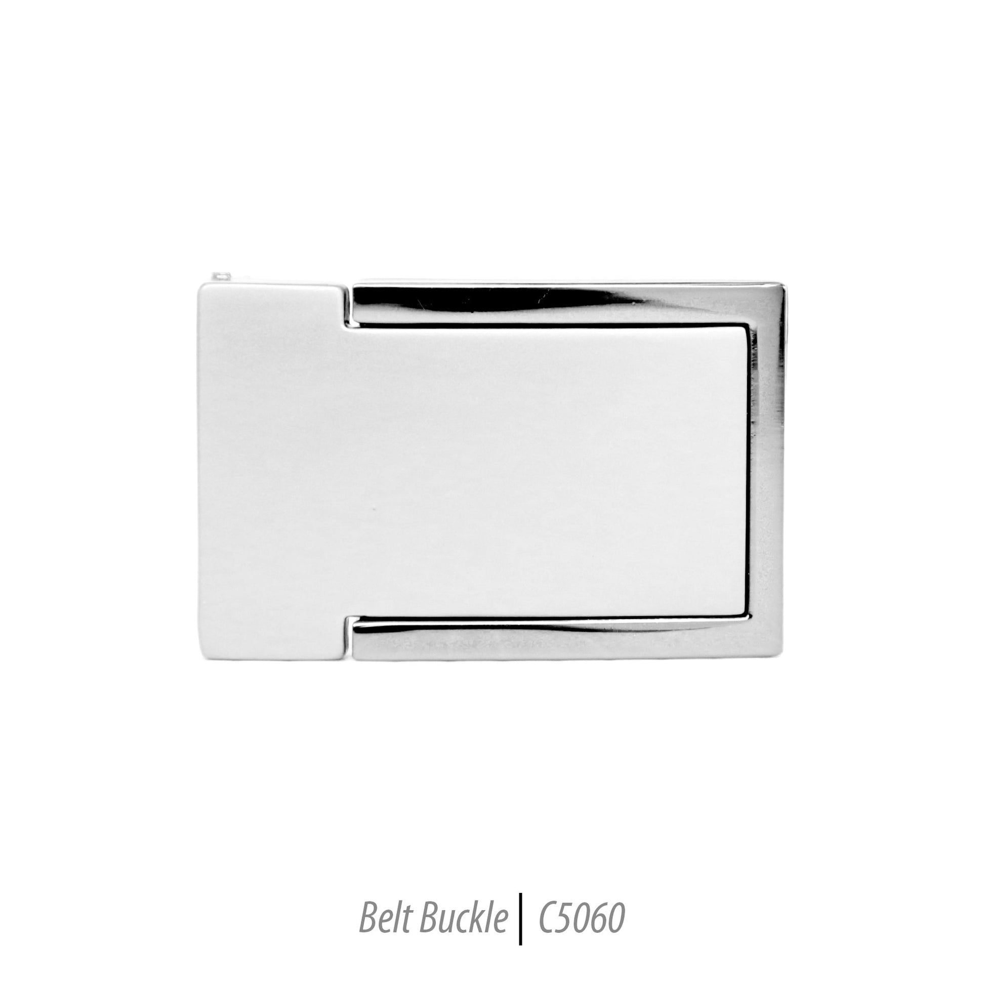 Ferrecci Men's Stainless Steel Removable Belt Buckle - C5060-0