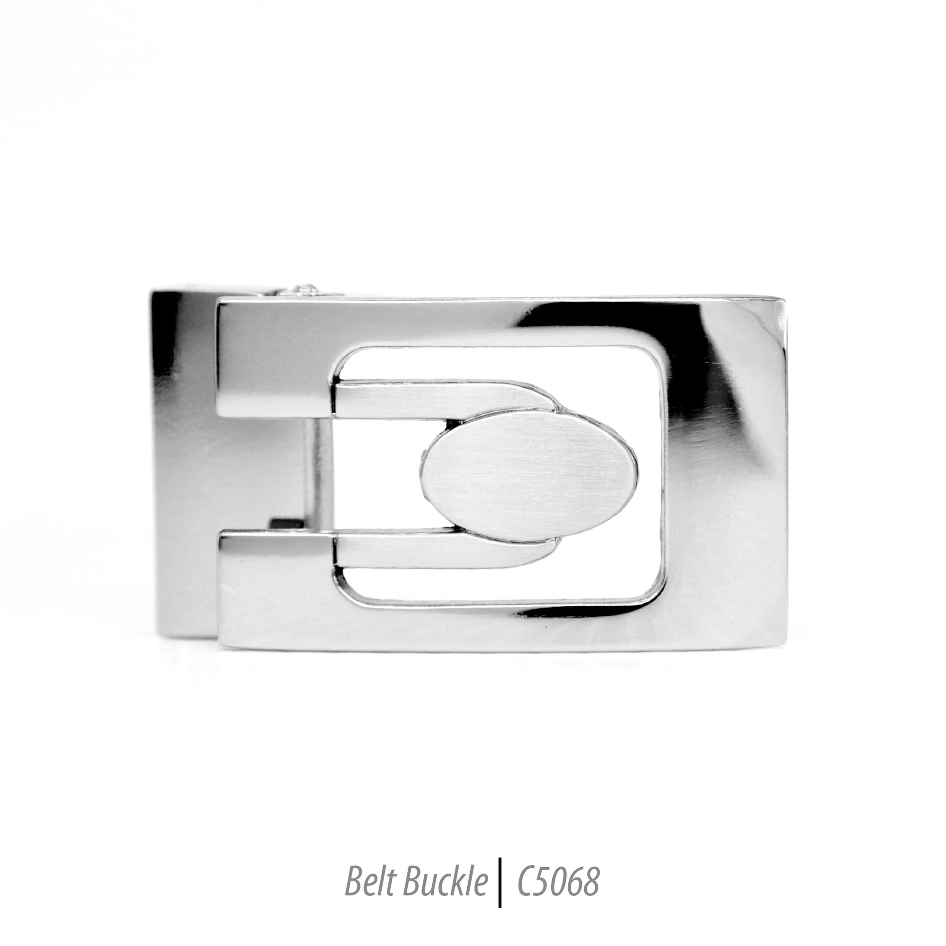 Ferrecci Men's Stainless Steel Removable Belt Buckle - C5068-0