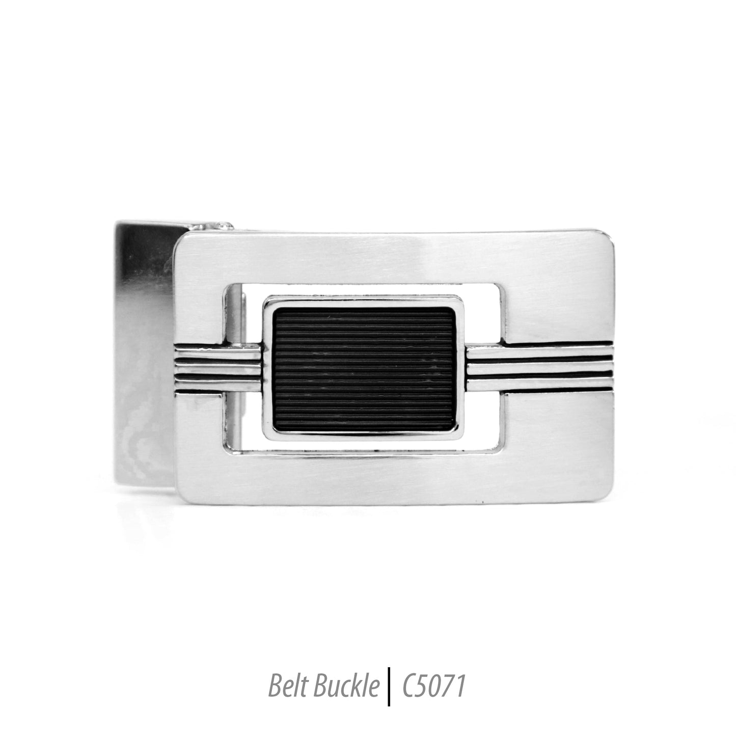 Ferrecci Men's Stainless Steel Removable Belt Buckle - C5071-0