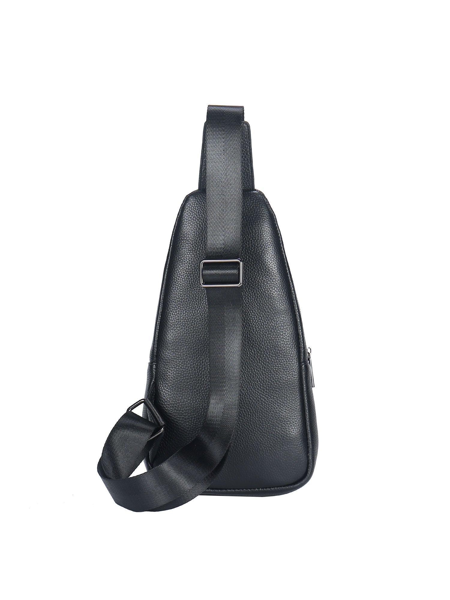 Marsupio da uomo In Vera pelle Made in Italy 18x33x7 cm-2