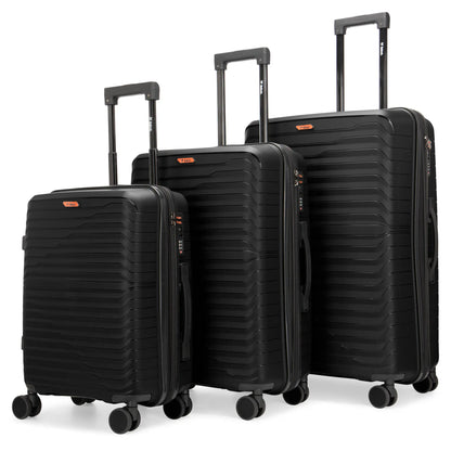 Excavator 3-Piece Expandable Polypropylene Luggage Set-5