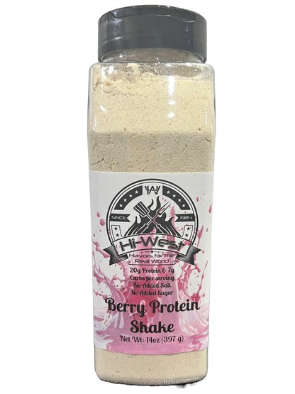 Hi-West Berry Protein Shake-0