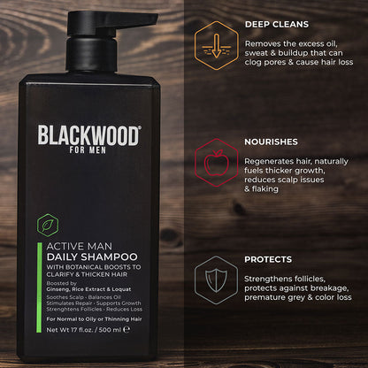 Active Man Daily Shampoo-3