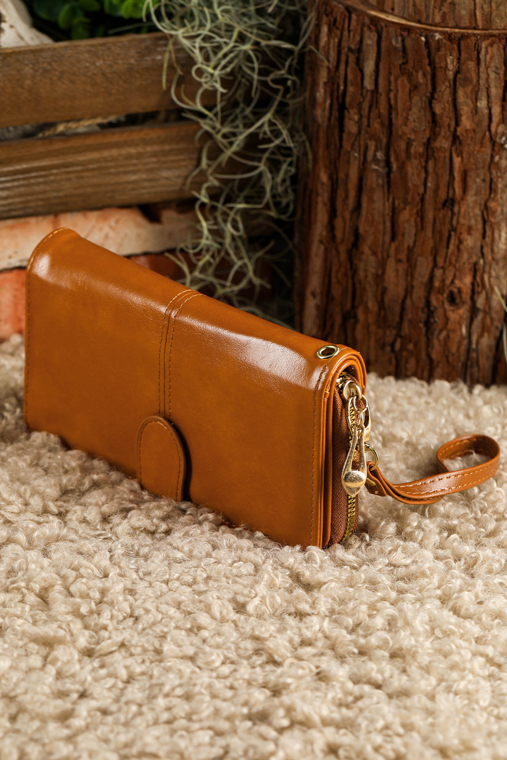 Bria Zip Around Wrist Strap Long Wallet-1