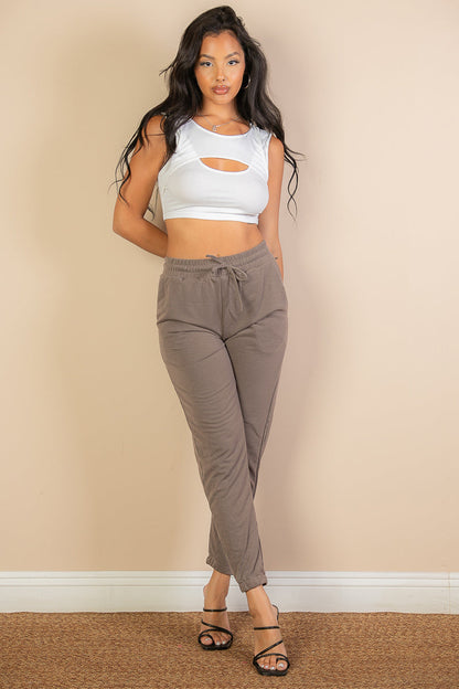 French Terry Jogger Pants (CAPELLA)-4
