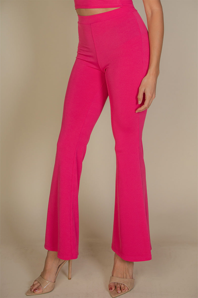 High Waisted Flare Pants (CAPELLA)-8