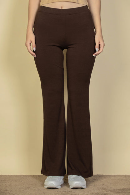 High Waisted Flare Pants (CAPELLA)-6
