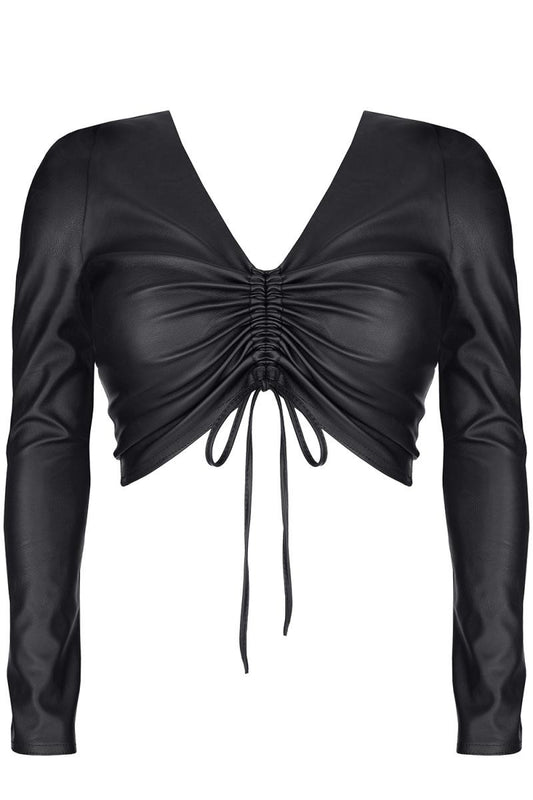 schwarzes Damen-Top BRAdriana001 - XXL-0