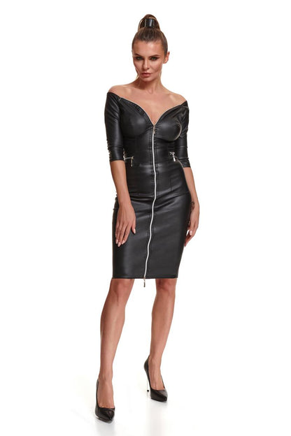 schwarzes Minikleid BRMargherita001 - 2XL-5