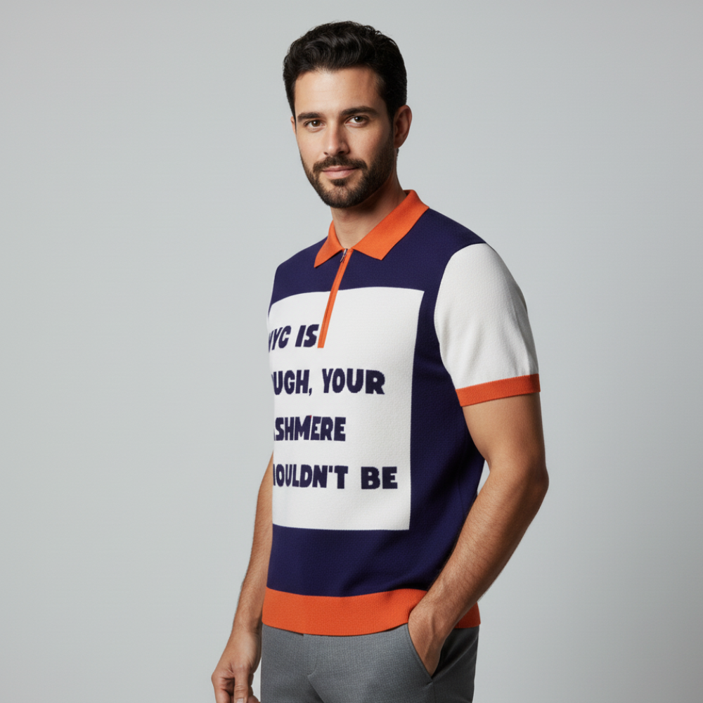 BROOKLYN Cashmere Polo BYMANYC ® New York-2