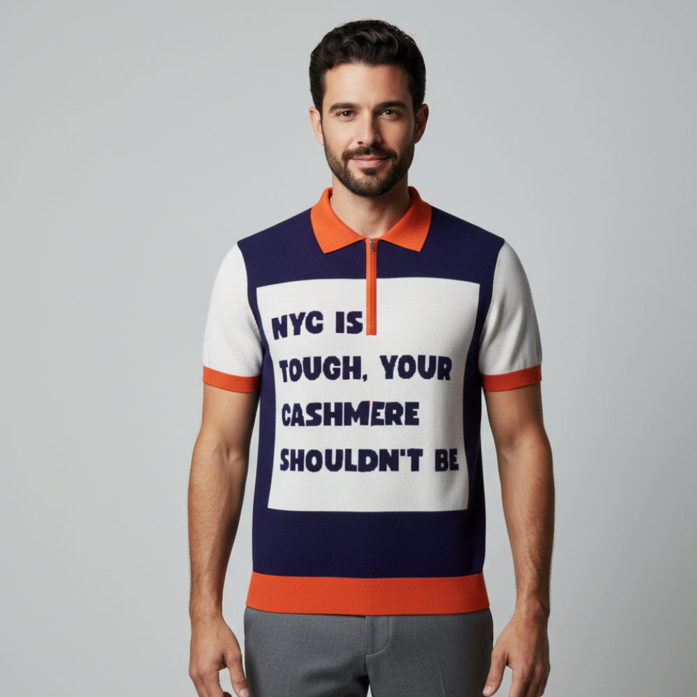 BROOKLYN Cashmere Polo BYMANYC ® New York-3