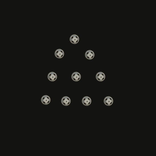 Hearing Aid Ear Piece Single Layer Open Domes 10-Pack Comfortable PSAP Kit Ear Tips Invisible-0