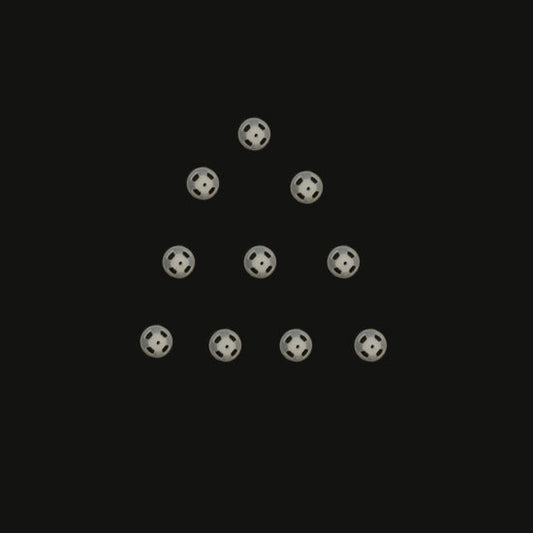 Hearing Aid Ear Piece Single Layer Open Domes 10-Pack Comfortable PSAP Kit Ear Tips Invisible-0