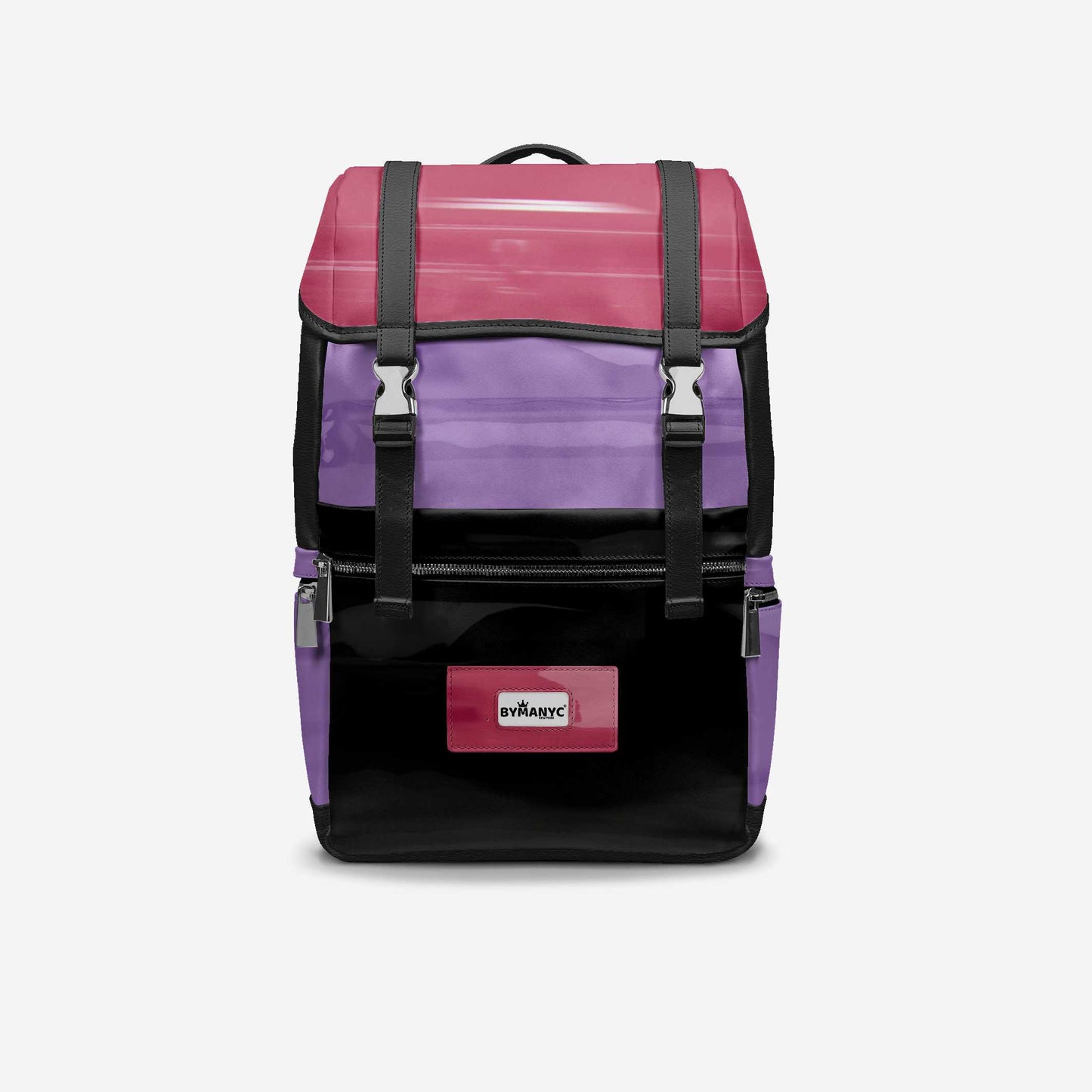 BYMANYC ® New York – NYC COUTURE Backpack in Berry & Violet Storm-0