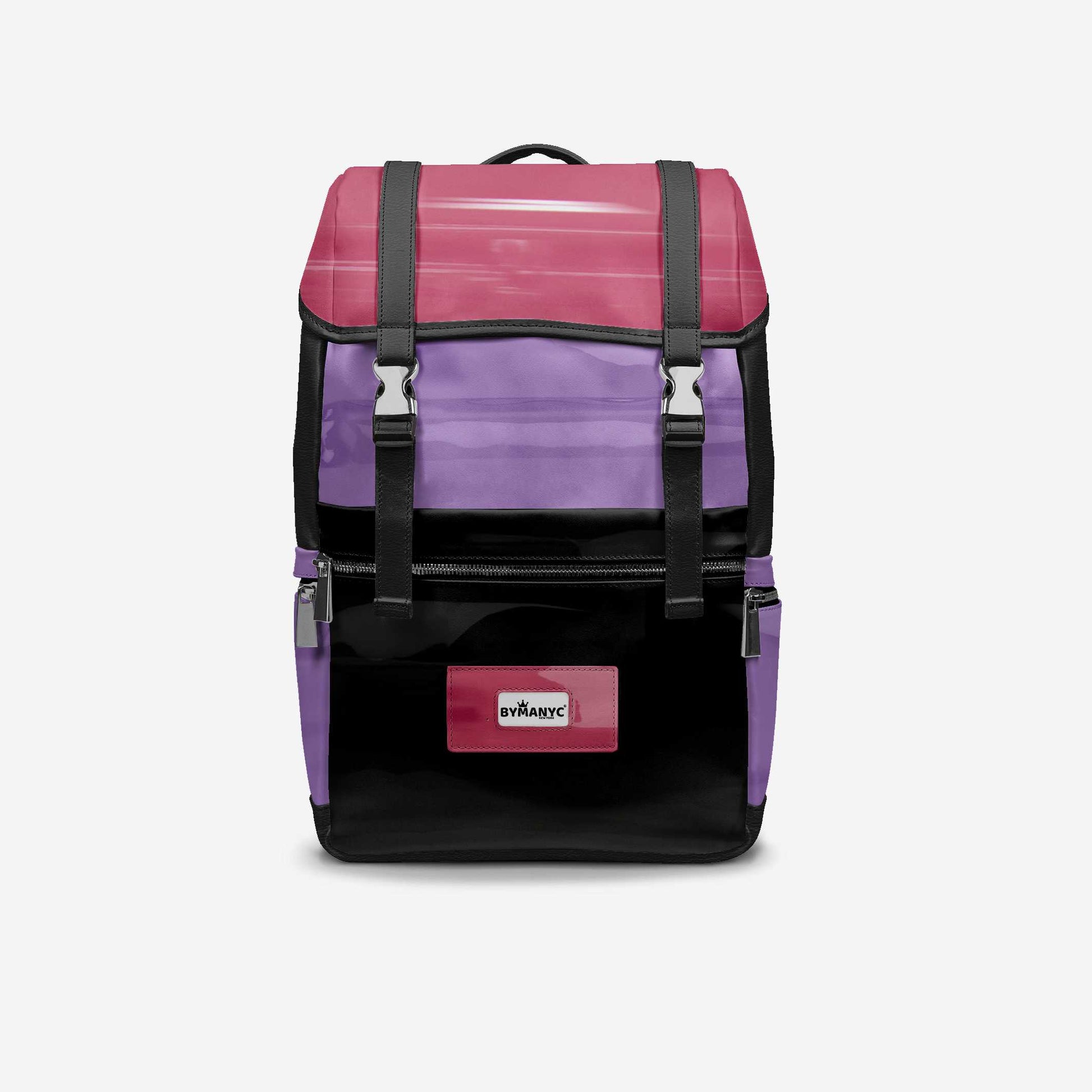 BYMANYC ® New York – NYC COUTURE Backpack in Berry & Violet Storm-0