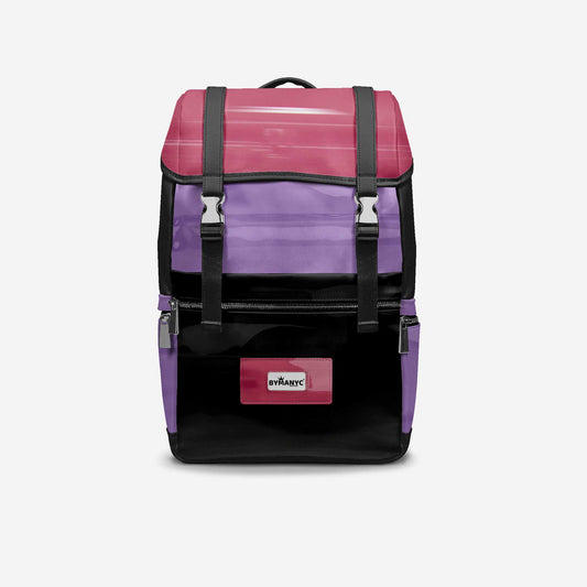 BYMANYC ® New York – NYC COUTURE Backpack in Berry & Violet Storm-0