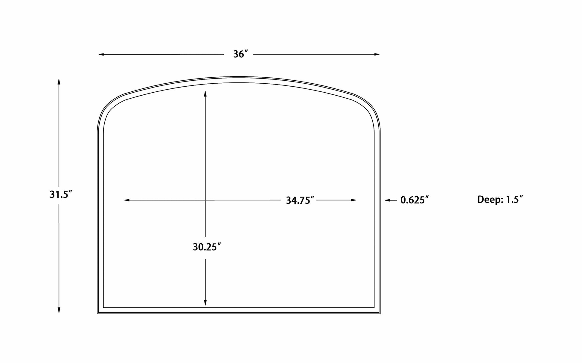 Barbarasco Mantel Mirror-0