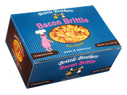 Brittle Brothers - Bacon Peanut Brittle - 8 oz. Box (Wholesale)-0