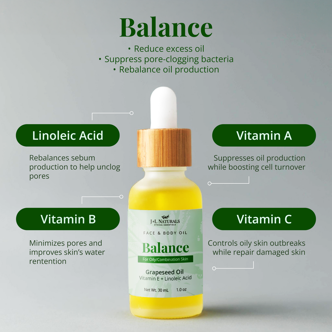 Natural Face & Body Oil (Duo)-5