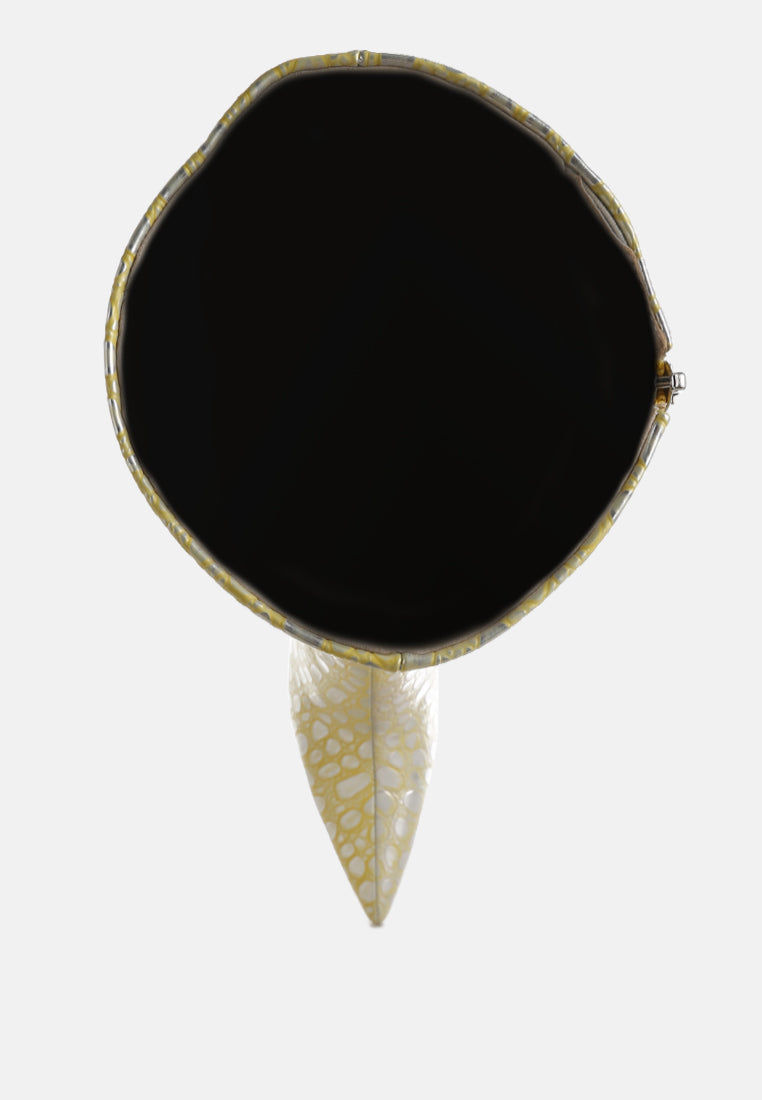 Bar Zone Tear Shaped Faux Leather Boots-4