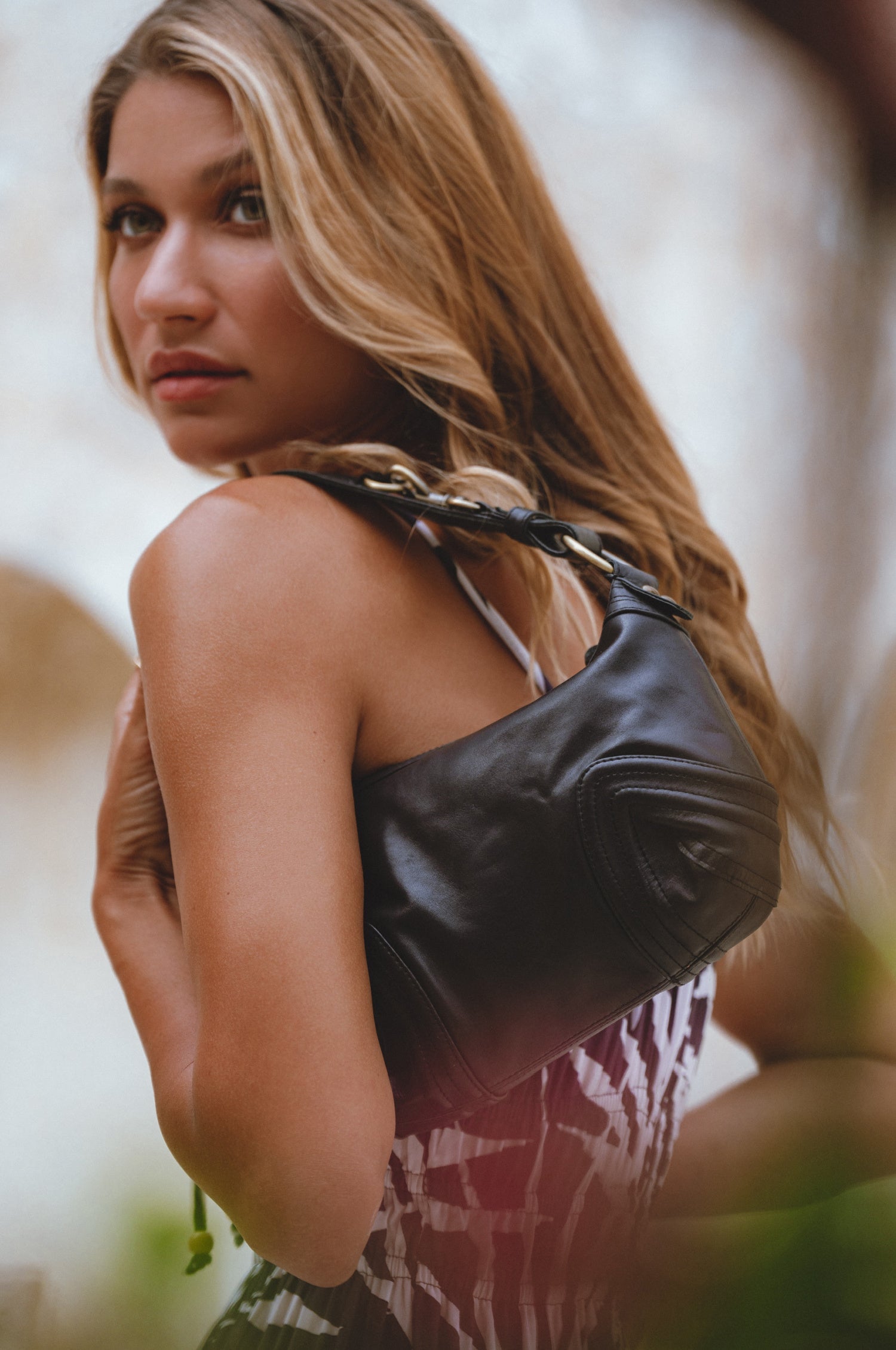 Belissima Mini Leather Shoulder Bag-0