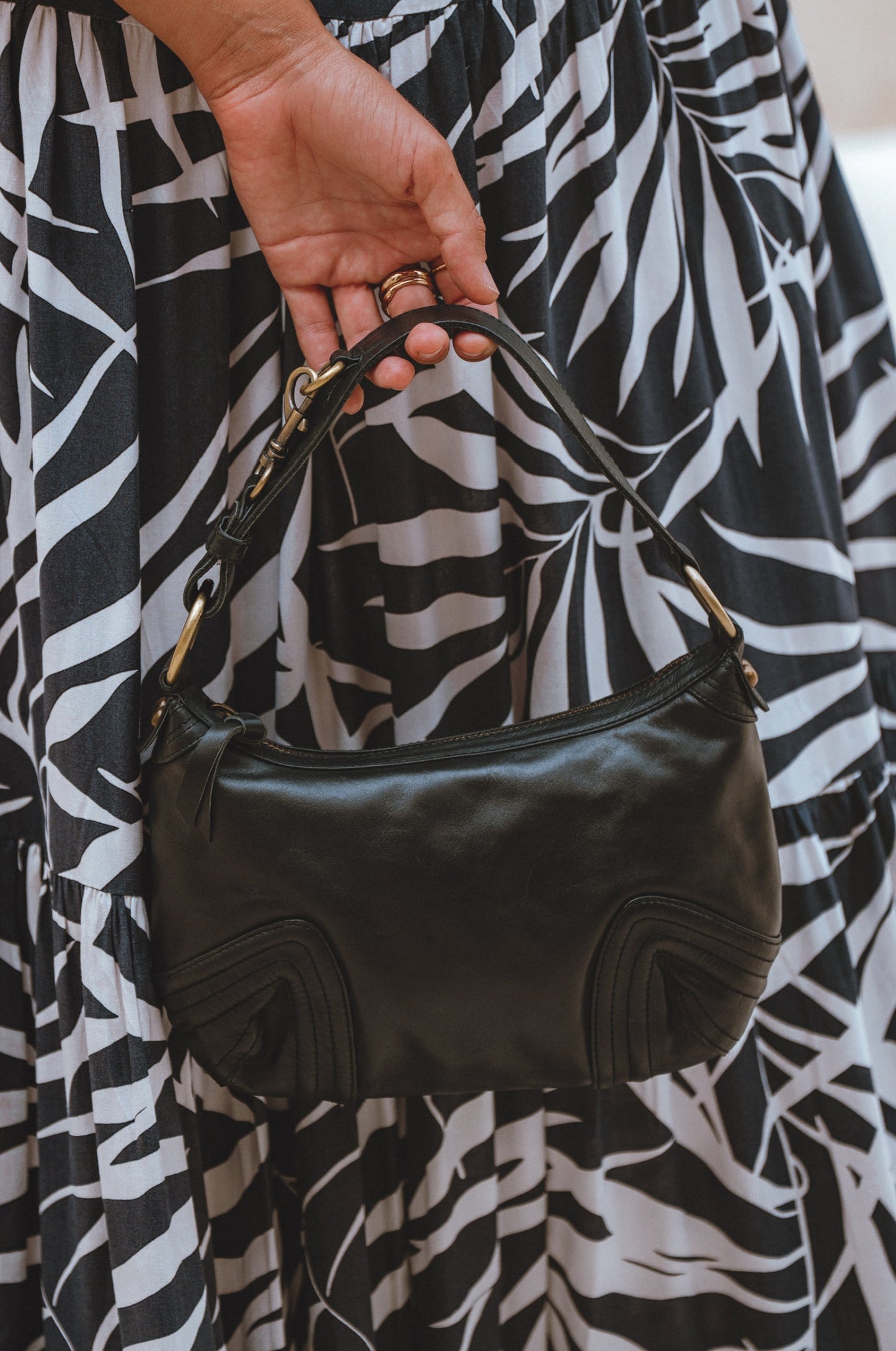 Belissima Mini Leather Shoulder Bag-1