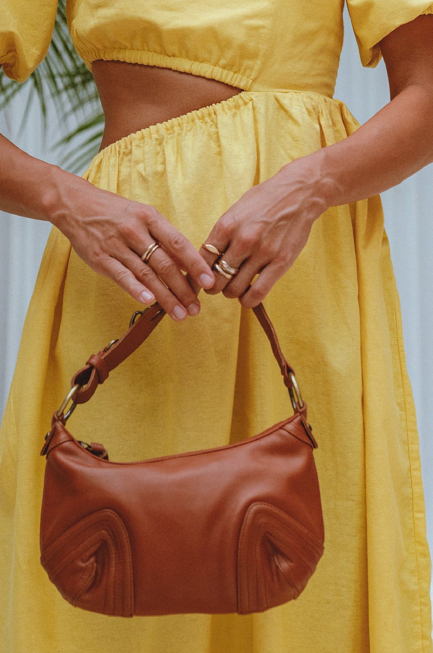 Belissima Mini Leather Shoulder Bag-0