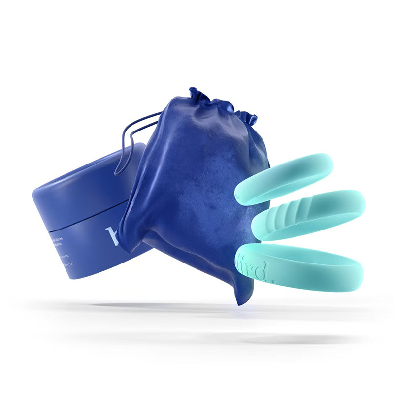 Biird Riin Silicone Penis Rings Set 3-Pcs-3