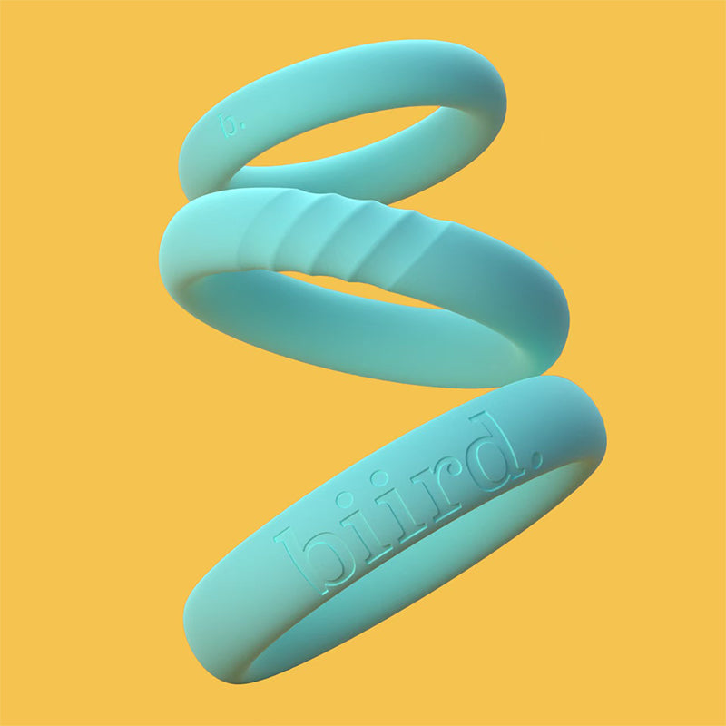 Biird Riin Silicone Penis Rings Set 3-Pcs-1