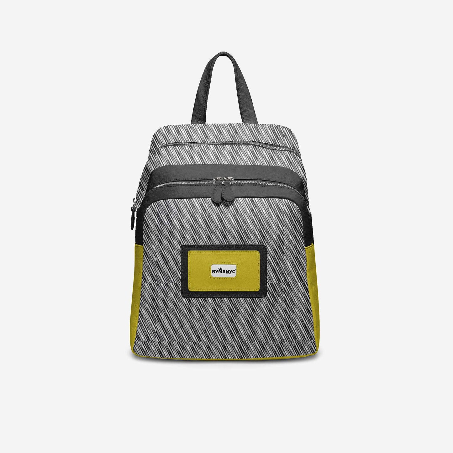 Black & Yellow Vegan Backpack BYMANYC ® New York – Italy Made-0