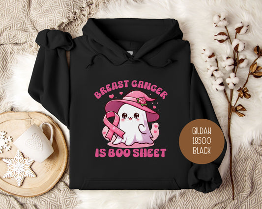 Breast Cancer Is Boo Sheet Hoodie-0