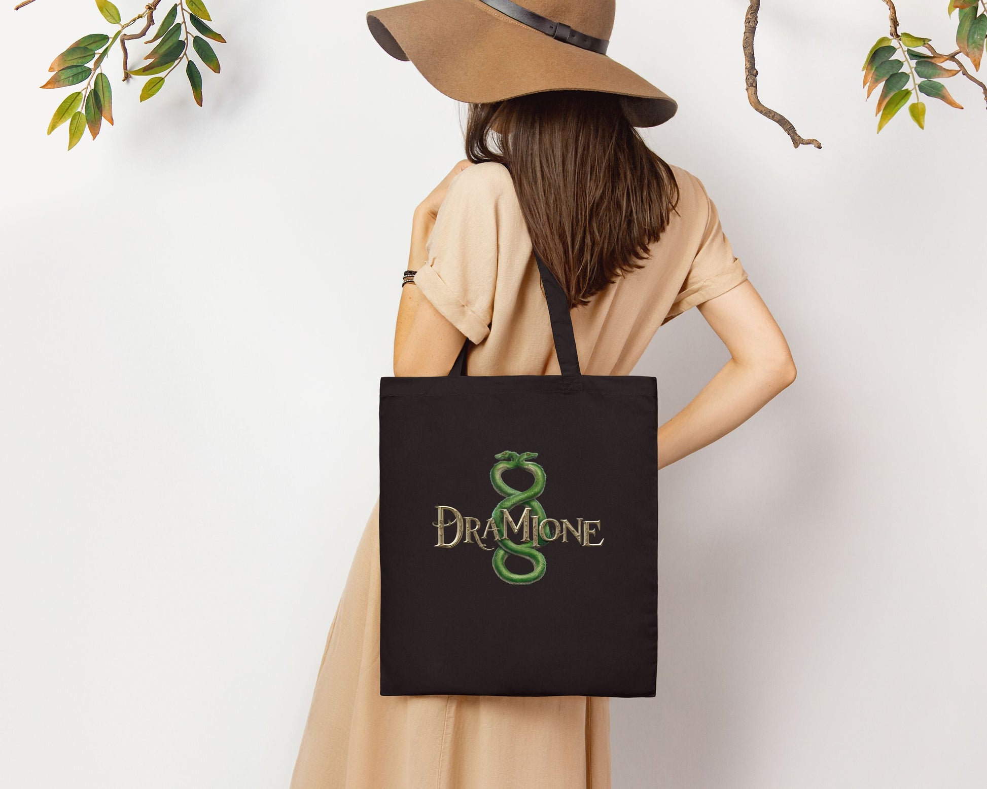 Dramione Fanfiction Book Themed Canvas Tote Bag-2