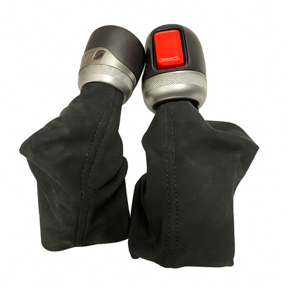 Jeep JT Gladiator Rubicon Real Suede Automatic Transmission and Transfer Case Shifter Boots 2018-2023-5