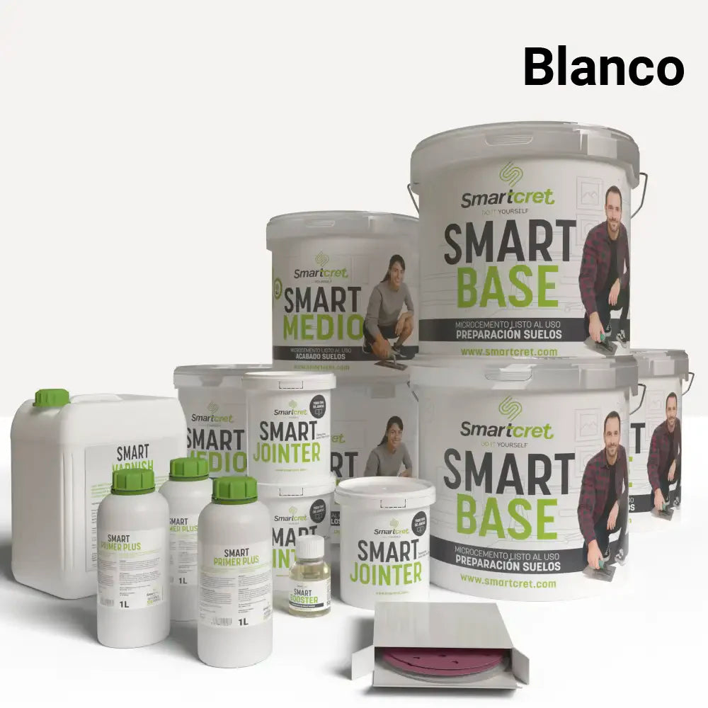 Kit de microcemento para escaleras de azulejos de 24 m²-10