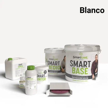 Kit de microcemento para escaleras de azulejos de 8 m²-10