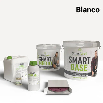 Kit microcemento para escaleras de obra de 8 m²-10