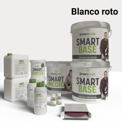 Kit de microcemento para suelos de cocina con azulejos de 16 m²-11