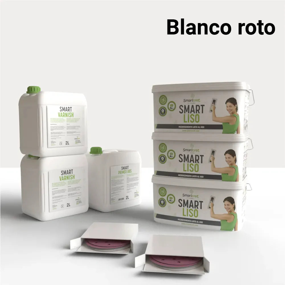 Kit microcemento para chimenea de cemento u hormigón para 18 m²-10