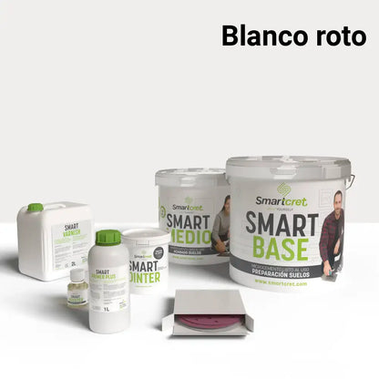 Kit de microcemento para escaleras de azulejos de 8 m²-11