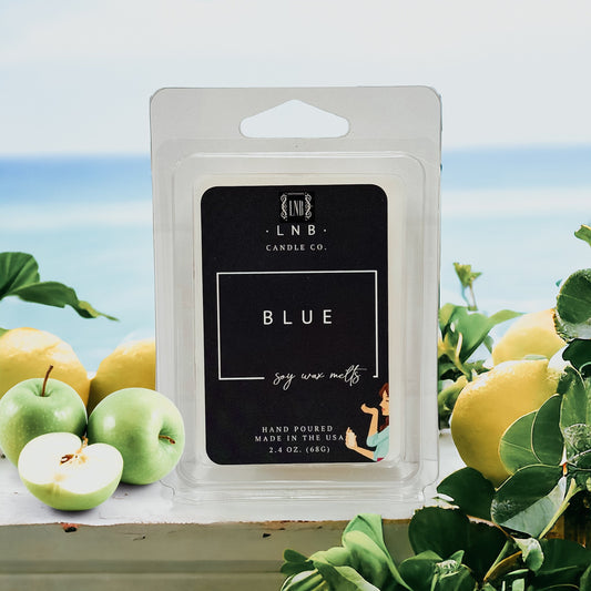 3 PACK Blue Wax Melt Scent Light Blue-0