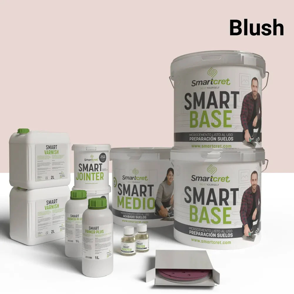 Kit de microcemento para escaleras de azulejos de 16 m²-19