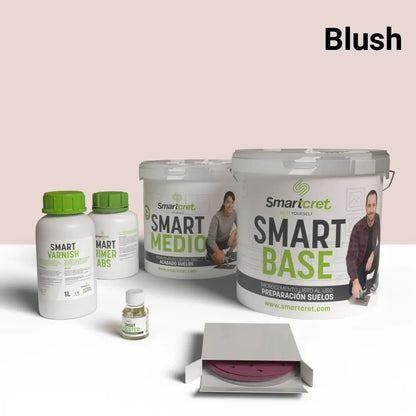 Kit microcemento para suelo de cocina de cemento u hormigón de 4 m²-19