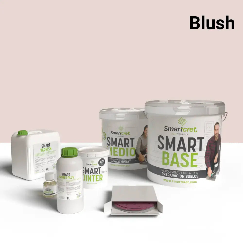 Kit de microcemento para escaleras de azulejos de 8 m²-19