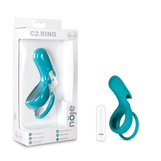 Blush Noje Juniper Rechargeable Vibrating Cock Ring-0