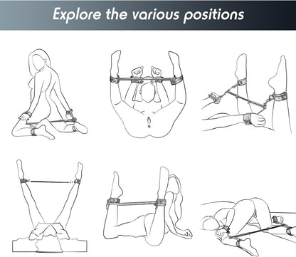 Intimate Couples Bondage Restraint Set-1