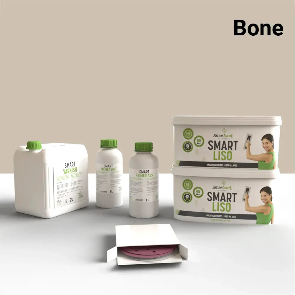 Kit de microcemento para mesas de 12 m²-6