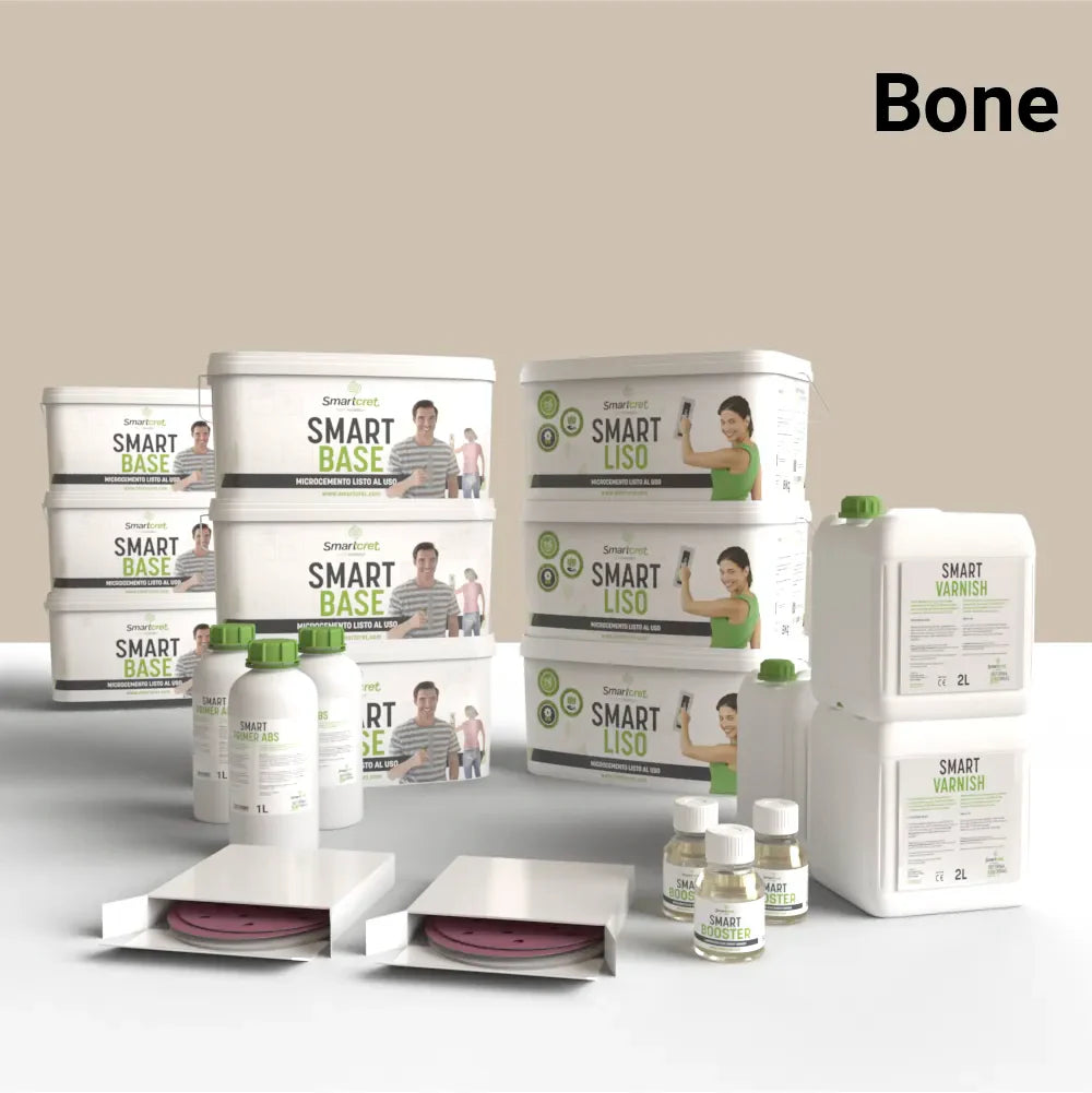 Kit de microcemento para suelos de cocina para 48 m² de azulejos-6